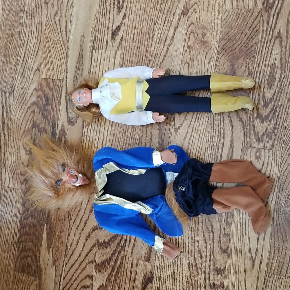 Disney's Beauty and the Beast Prince Adam Convertible Collector Rare Vintage